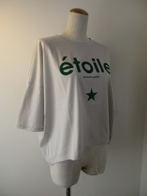 ノーブルブラン / Noble Blanc　60/2 TENJIKU Print-T Crew ”etoile”_e0076692_12451029.jpg