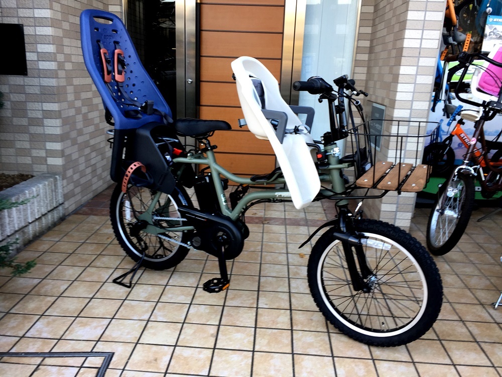 yepp mini ライム色 前乗り用チャイルドシート 自転車用 イェップ