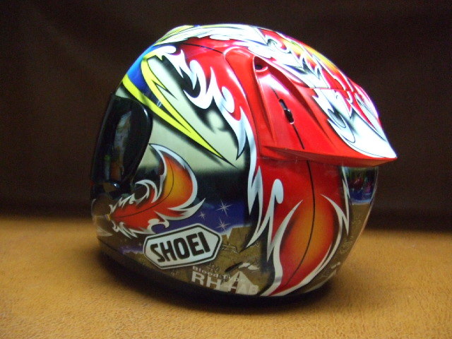 ヘルメットリペア SHOEI X-Eleven NORICK 阿部典史 Helmet