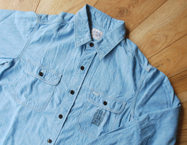 【DELIVERY】 STANDARD CALIFORNIA - Chambray Shirt_a0076701_11523927.jpg