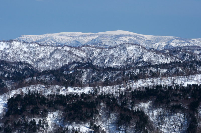 風烈山（一等三角点　初山別村）  2017.3.20_f0200402_17315076.jpg