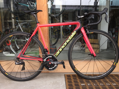 cannondale カスタムラボ 店頭展示入りましたー( ＾∀＾)_e0138781_12384902.jpg