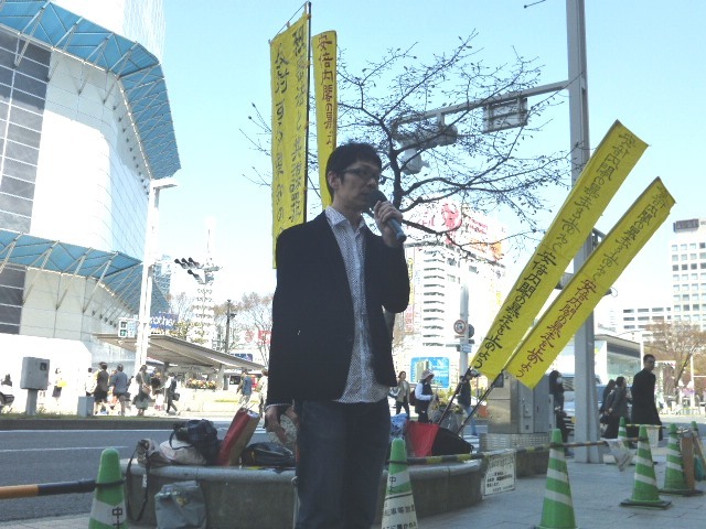 17/4/4 共謀罪を許さない!街宣を行いました_c0241022_23115661.jpg