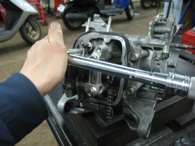 50cc スクーター クランク交換_e0114857_2041465.jpg