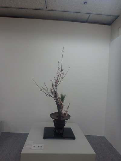 西日本華道連盟いけばな展 大作_d0195183_0215163.jpg