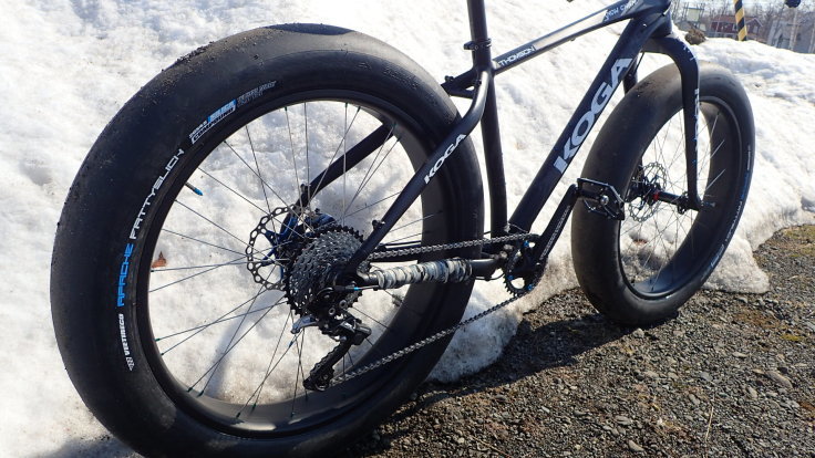 Fat Bike 用完全スリックタイヤ Get 蝦夷 Fat Bike Syndicate