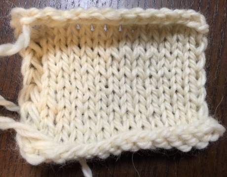 メリヤス編みが縦方向に丸まらない編み方slipped Stitch Edgeを試してみた のそのそ日記