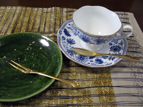 レモンピールでチーズタルト_f0129726_19493818.jpg