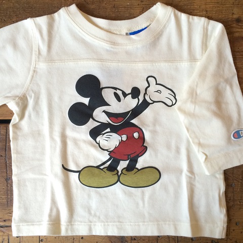 Champion kid\'s : 切り替え Tee_a0234452_18243139.jpg