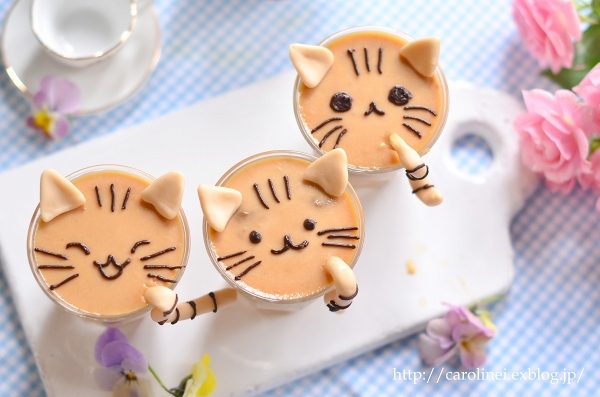 茶トラ誕生会のお菓子あれこれ　　Homemade Sweets for Marmalade Cat Birthday Party_d0025294_10225375.jpg