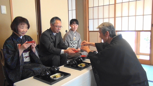 朝日茶道教室 春の茶事「さくら茶会」_d0161739_17473529.jpg