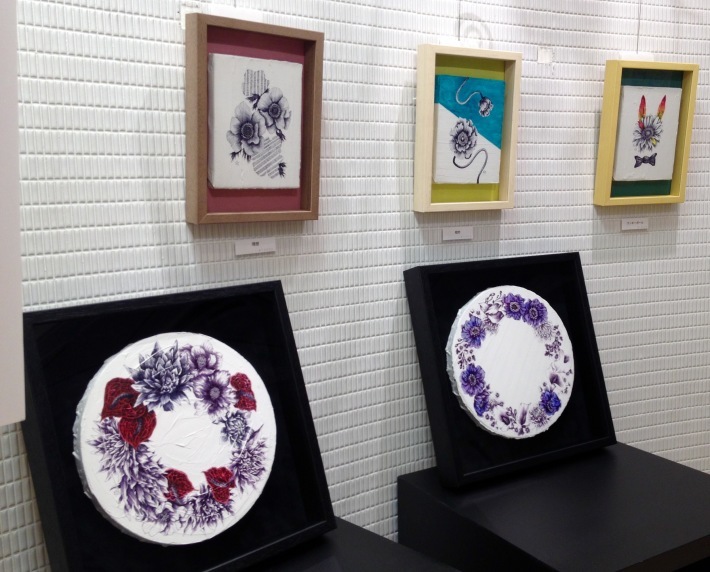 真作保証 松本賢一 作品名 希望の里 美術展 入選 ボールペンで、書かれ