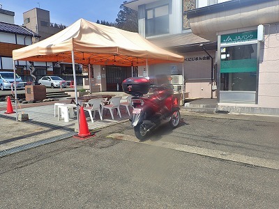 バイク初通勤で四役会議!_c0336902_13152749.jpg