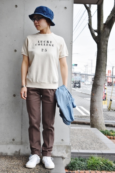 RING JACKET 「Balloon SLACKS PANTS」 STYLE ★_d0152280_09074602.jpg