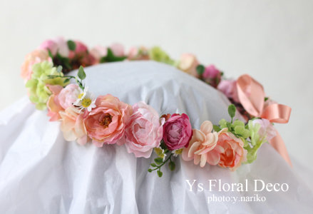 春色の花冠 アニヴェルセル東京ベイさんへ Ys Floral Deco Blog