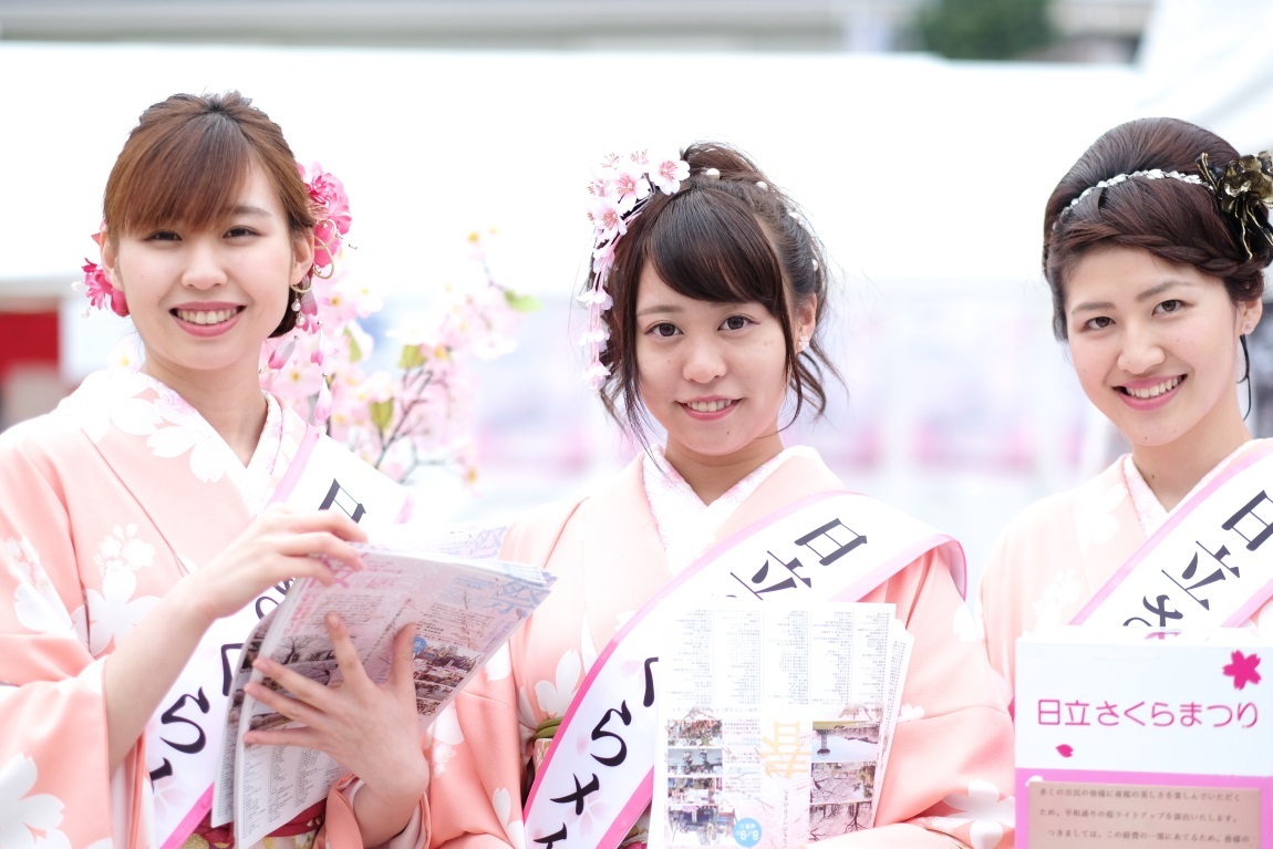 ２０１７年 日立さくらまつり １ 日立さくらメイツ ０４ ０８ 常陸のt S Blog