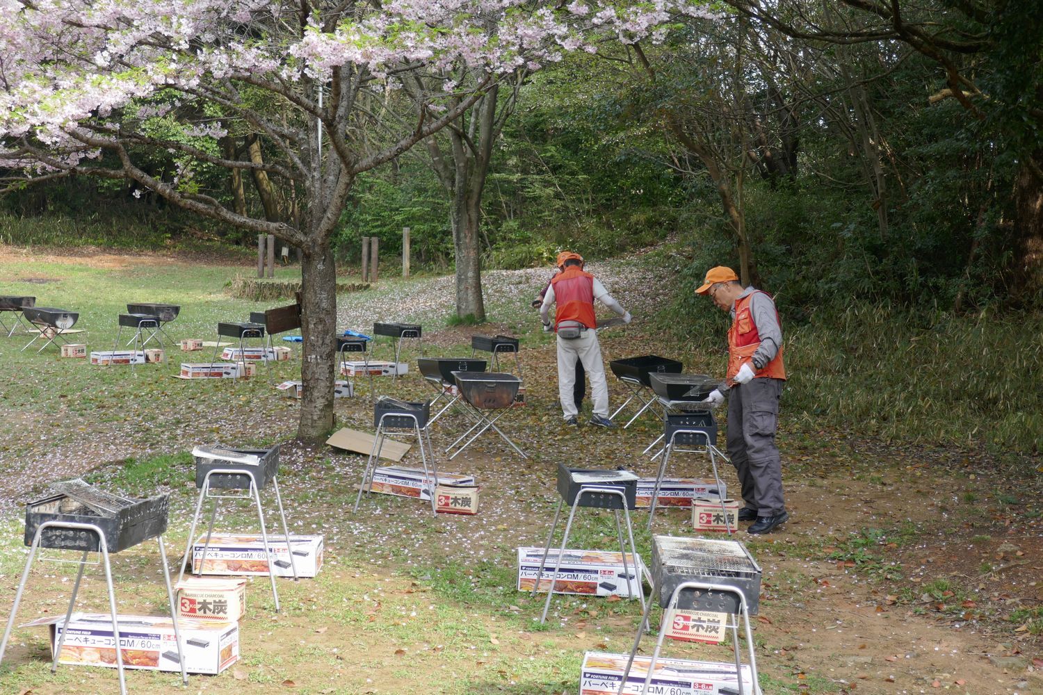 4月例会　花見ウオーク in 小倉南”バーベＱ”_b0220064_16073272.jpg