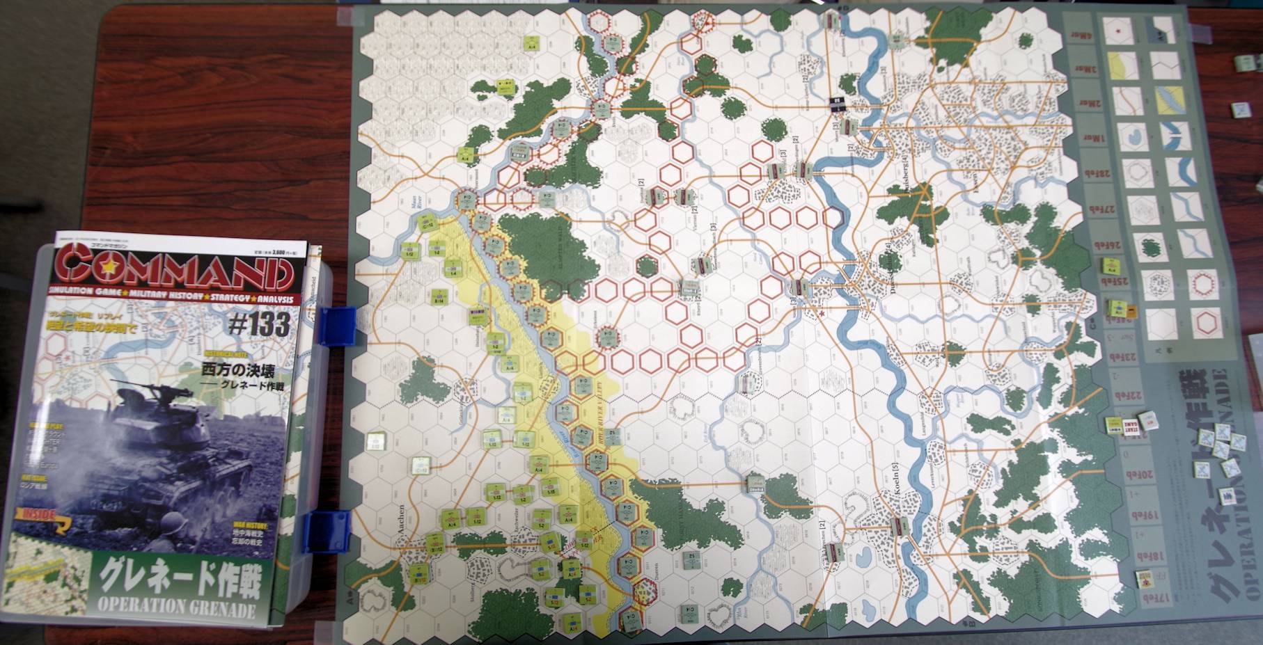 ホビージャパン SPI 【オペレーション・グレネード】 SPI Hobby JAPAN 西部戦線シリーズ Victory in the West ②