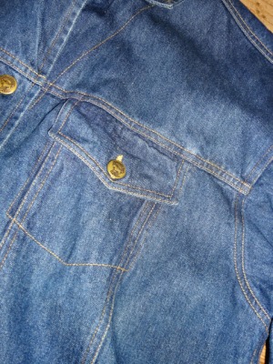 Old Big Silhouette Denim Jacket_d0176398_19412176.jpg