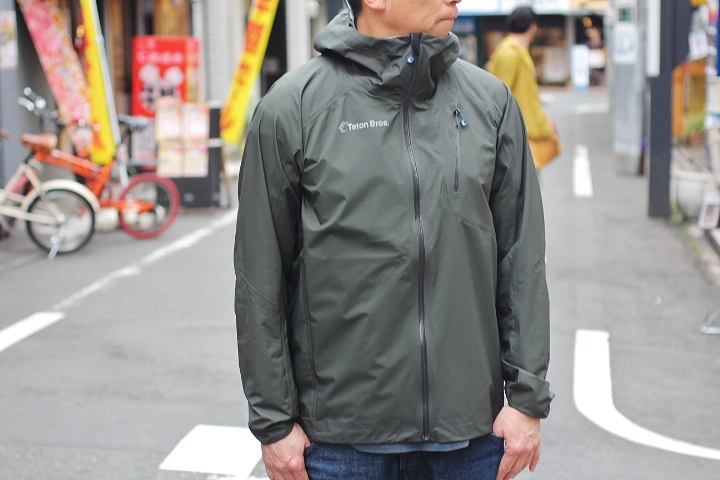 【得価高評価】ティートンブロス　Feather Rain Full Zip Jacket 登山ウェア・アウトドアウェア