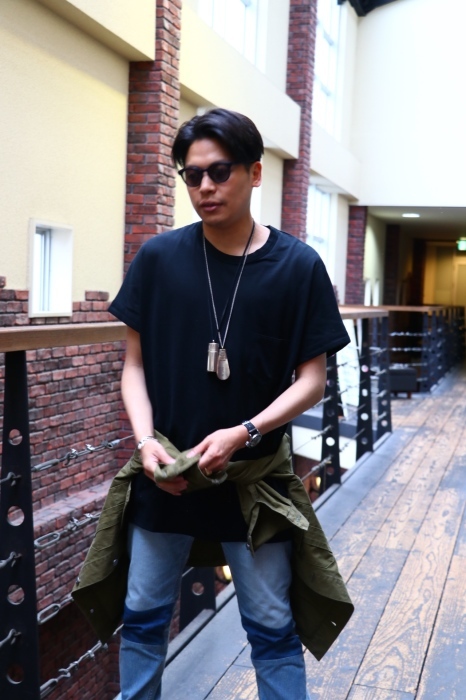 渋い！The Letters : Military Ventile Jacket_f0224266_13235120.jpg