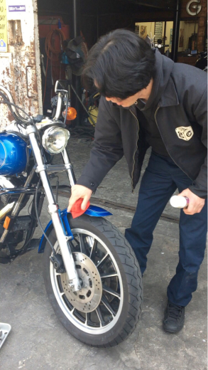 バイク磨いてますか〜？_a0110720_12593692.jpg