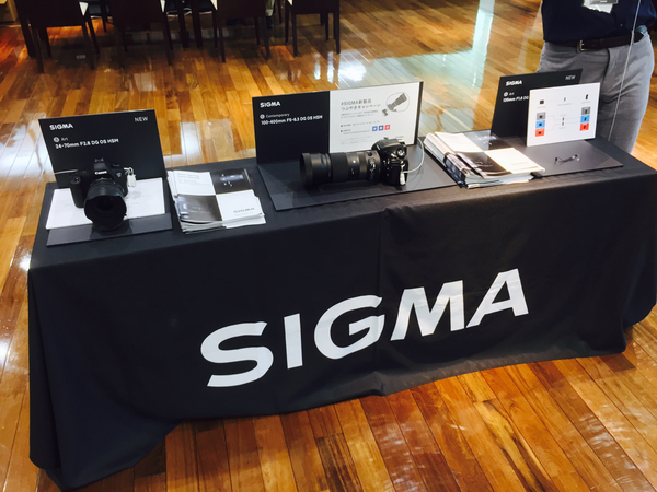 SIGMA 新製品体験イベント 2017 spring(in黒川)にオリジナルアクセサリーを出展しました!_b0213320_2345380.jpg