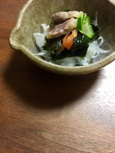 湯豆腐  と   晩ごはん_c0369046_20243928.jpg