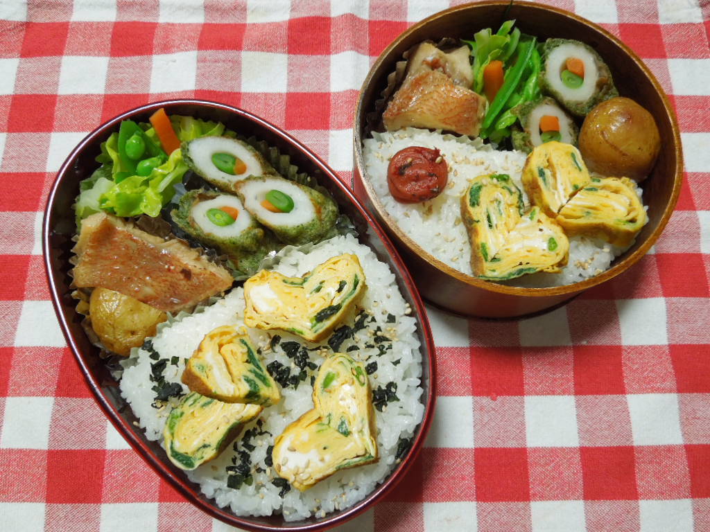 赤魚の煮付け弁当_e0107171_09425979.jpg