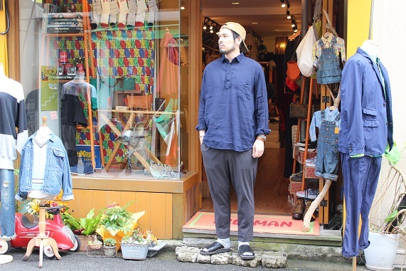 驚異の伸縮性「melple」\"TOMCAT 1タックトラウザー\"&\"TOMCAT 3B JKT\" ご紹介_f0191324_07254432.jpg