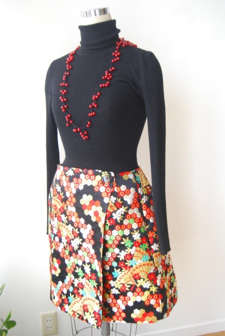 着物リメイク・帯から・巻きスカート : harico couture