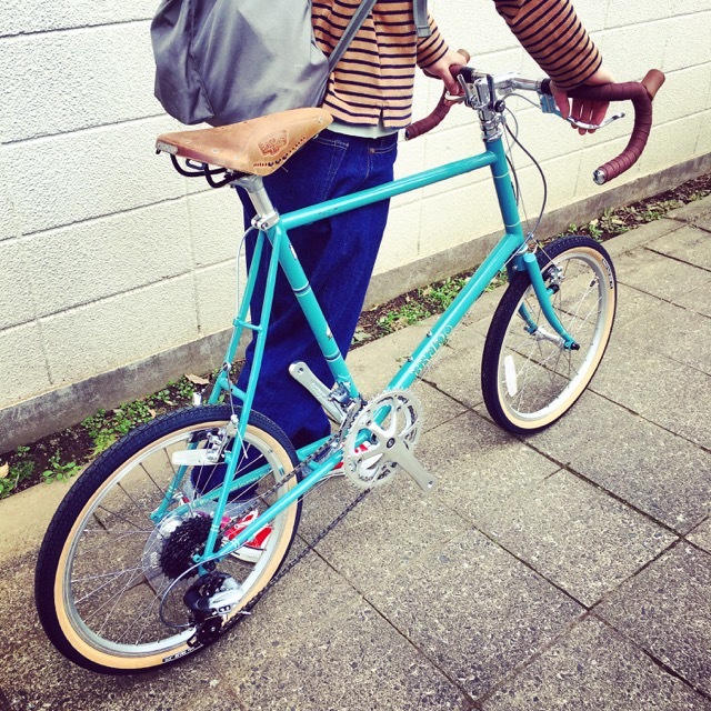 2017 BRUNO Minivelo 20 Road Drop ブルーノ ミニベロ おしゃれ自転車 自転車女子 自転車ガール ポタリング_b0212032_15464758.jpg