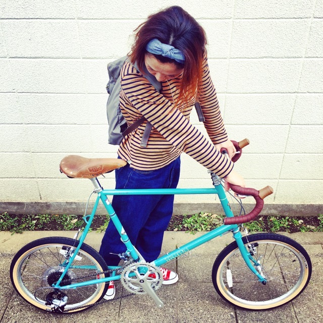 2017 BRUNO Minivelo 20 Road Drop ブルーノ ミニベロ おしゃれ自転車 自転車女子 自転車ガール ポタリング_b0212032_15510310.jpg