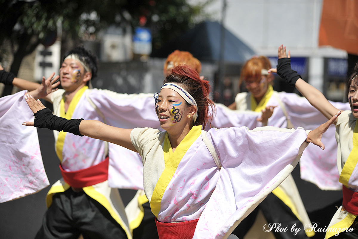 うらじゃ2016 2日目 岡山うらじゃ連 環温  中央町演舞場 004_b0342253_00133354.jpg