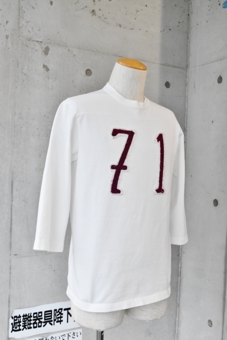 No.71 DAMAGED FootBall 7分TEE By BIRVIN UNIFORM_d0152280_14134733.jpg