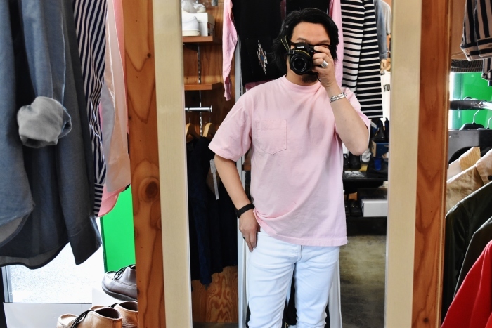 なんか気分です。。。PINK に、Heavy Weight TEE By CAMBER 別注★_d0152280_16142587.jpg