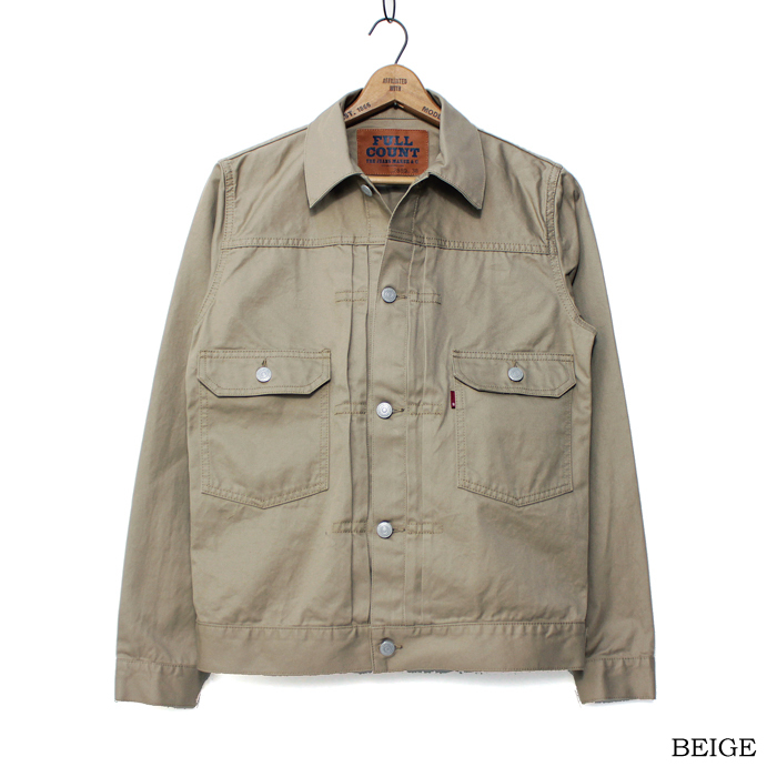 FULL COUNT 。。。TWILL 2nd JACKET!★!_d0152280_13474724.jpg