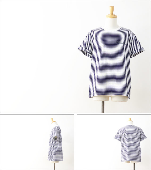 Gymphlex [ジムフレックス] COMBED COTTON JERSEY TEE BORDER [J-1155CH] MEN\'S_f0051306_21065657.jpg