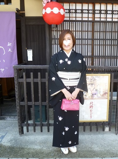 北野をどりのお客様・鶴で選んで下さった小紋・帯・小物。_f0181251_16484946.jpg
