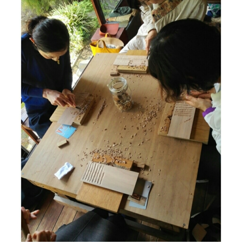 ワークショップ「onigiri皿を彫る」  @加賀雅之木工展_c0155980_16050902.jpg