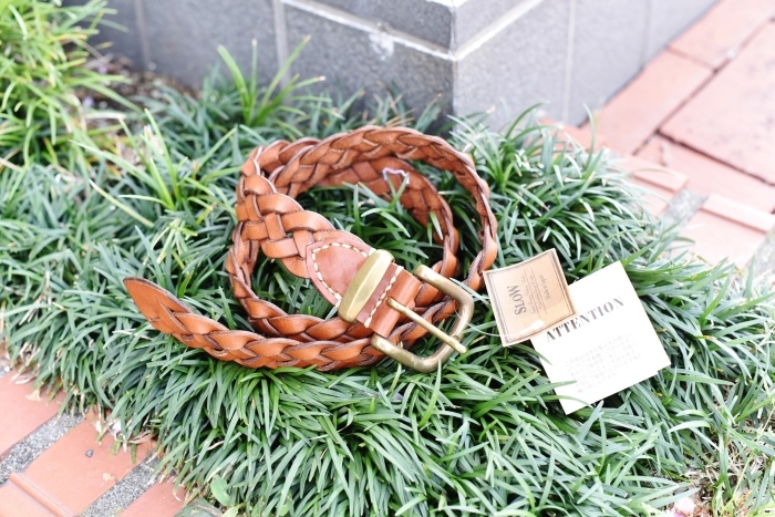 SLOW ・・・ LEATHER MESH BELT!★!_d0152280_05151588.jpg