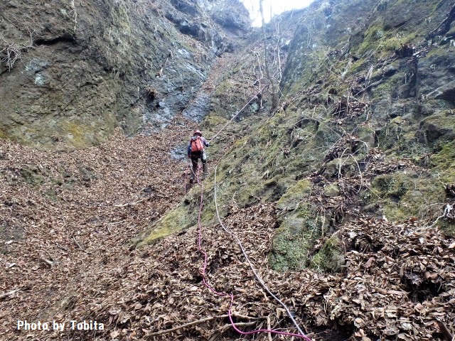 安中市　妙義山　禁断の星穴新道から登る星穴岳　　　　　　Mount Myōgi in Annaka, Gunma_f0308721_22495952.jpg