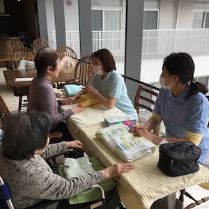 技香士ステージD 高齢者ケアの座学と実習1回目_a0191183_19432728.jpg