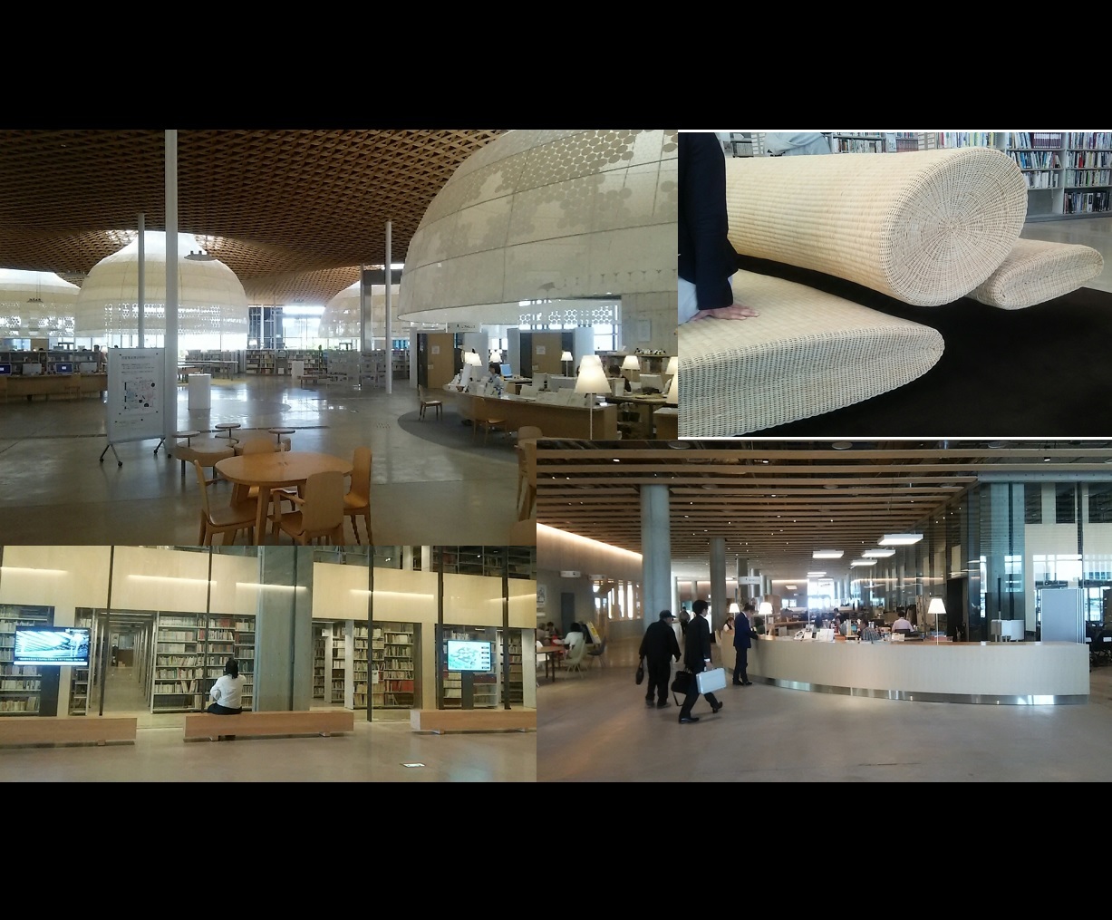 会派視察 初日岐阜市「みんなの森 ぎふメディアコスモス」_c0092197_22410174.jpg