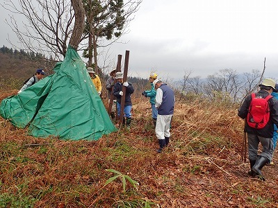 カタクリの登山道整備でした_c0336902_16551974.jpg