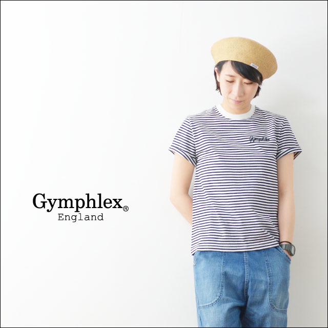 Gymphlex [ジムフレックス] COMBED COTTON JERSEY TEE BORDER [J-1155CH] LADY\'S_f0051306_15073284.jpg