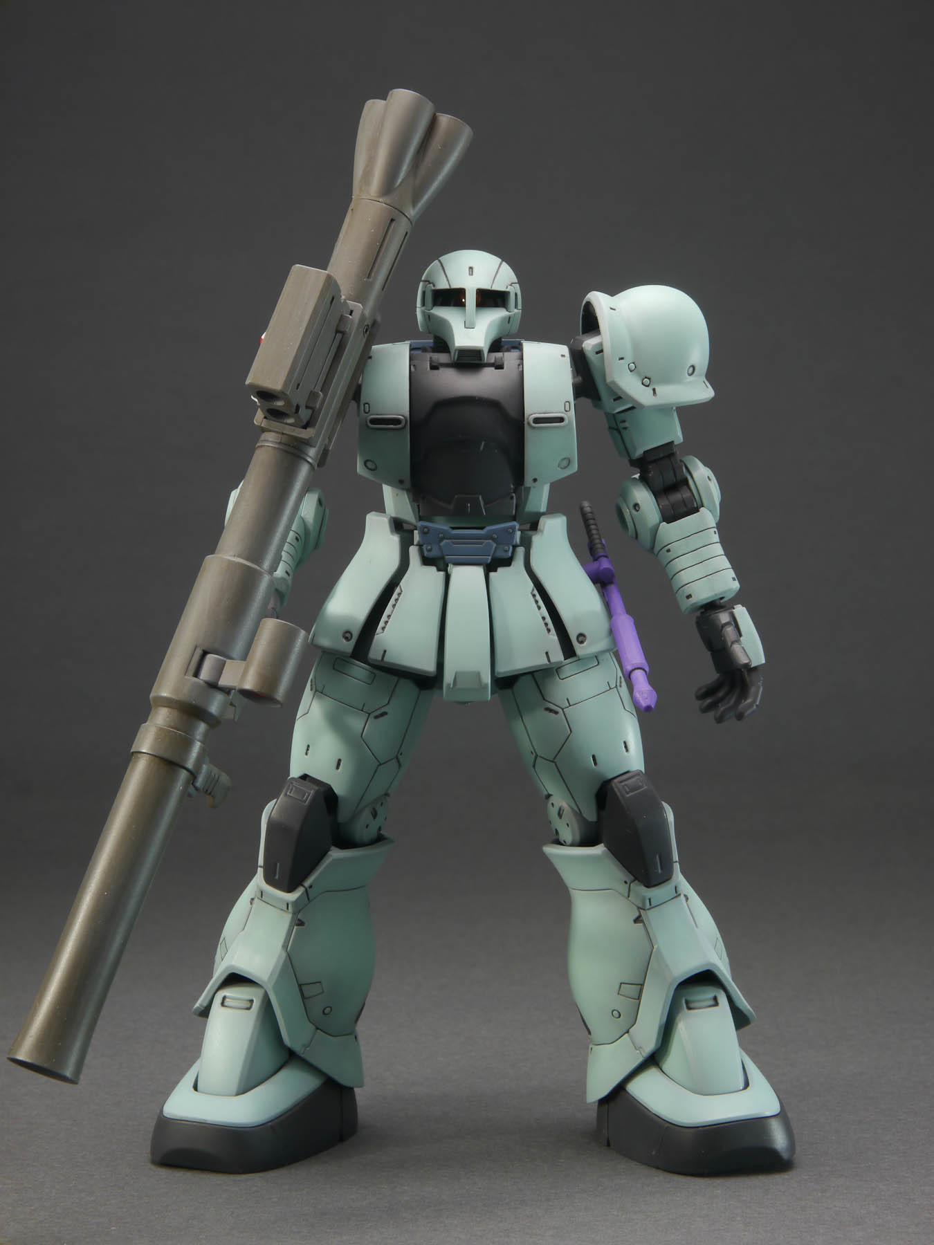 HG 機動戦士ガンダム THE ORIGIN ザクI (デニム/スレンダー機) 1/144 ...