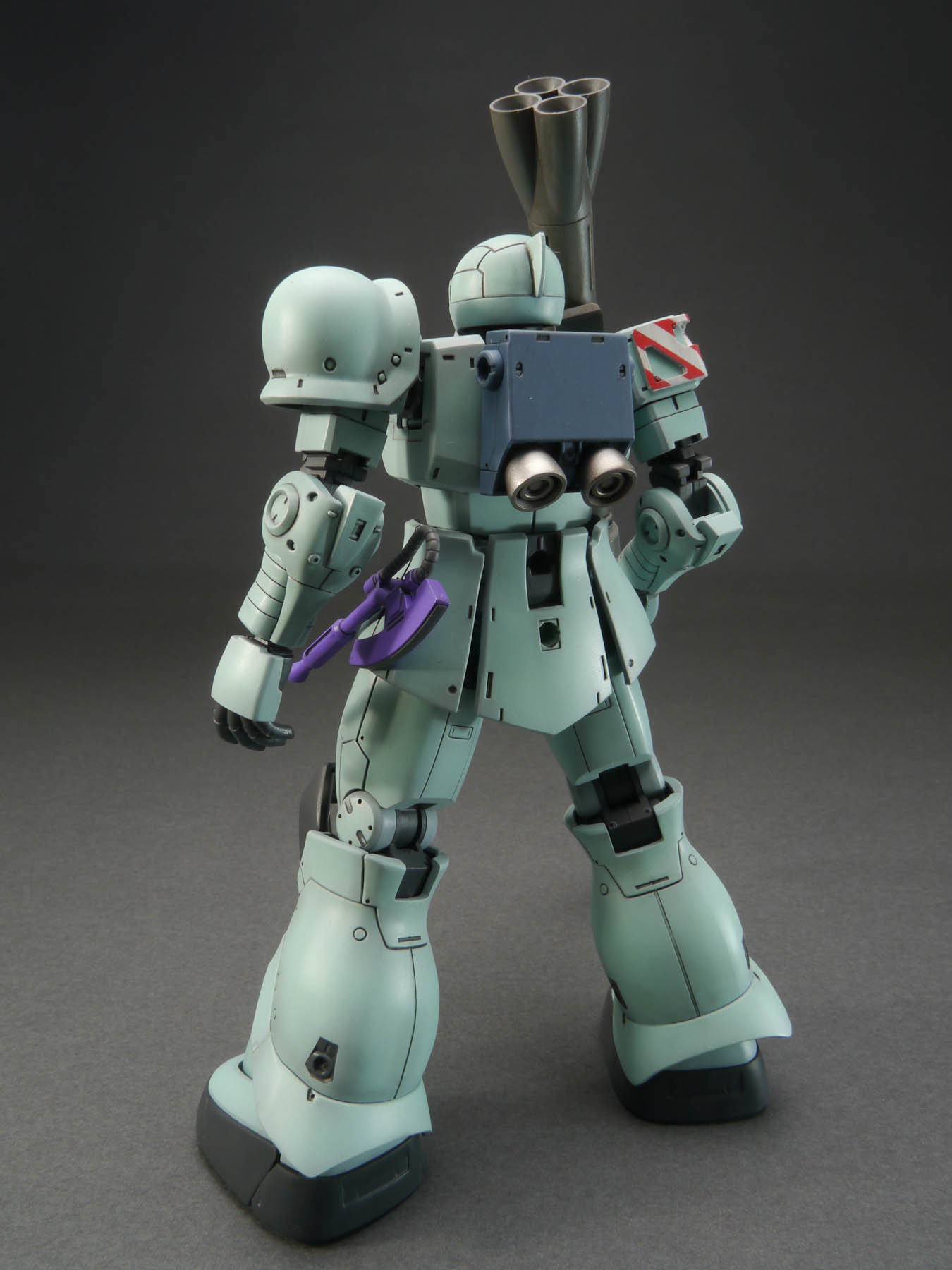 全塗装 完成品 HG 1/144 ザクI デニム／スレンダー2機セット