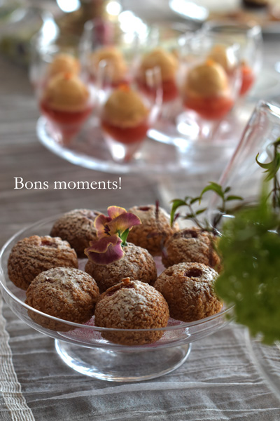 CHOUX　Ａ　LA　CREME　CHOCOLAT　CARAMEL@Bons　moments!_c0251549_15274514.jpg