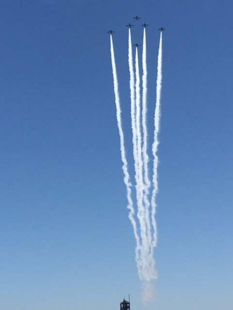 ブルーインパルス熊本地震復興支援特別飛行 飛翔祭。_a0143140_20450068.jpg